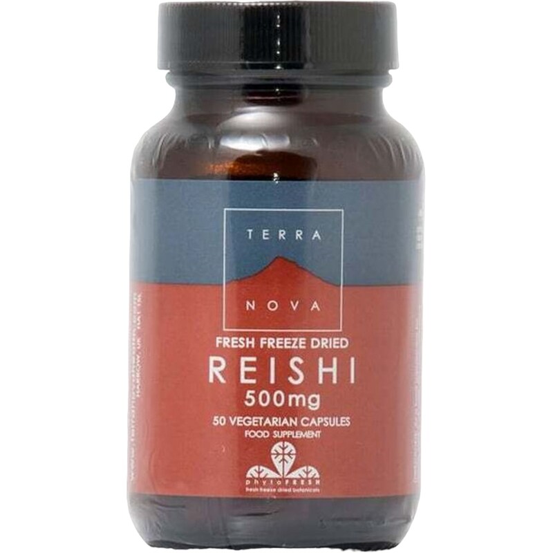Ειδικό Συμπλήρωμα Terranova Reishi 500mg - 50 κάψουλες