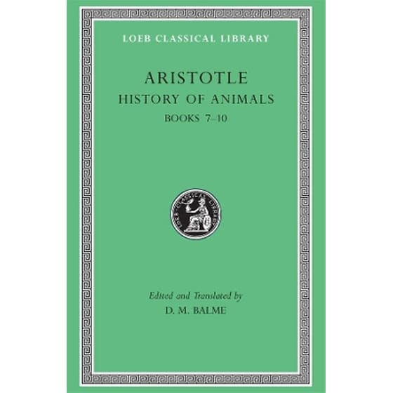 History of Animals, Volume III image 0