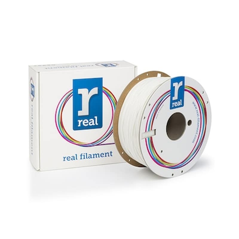 REAL FILAMENTS Real Realflex 3d Printer Filament - White - Spool Of 1kg - 1.75mm