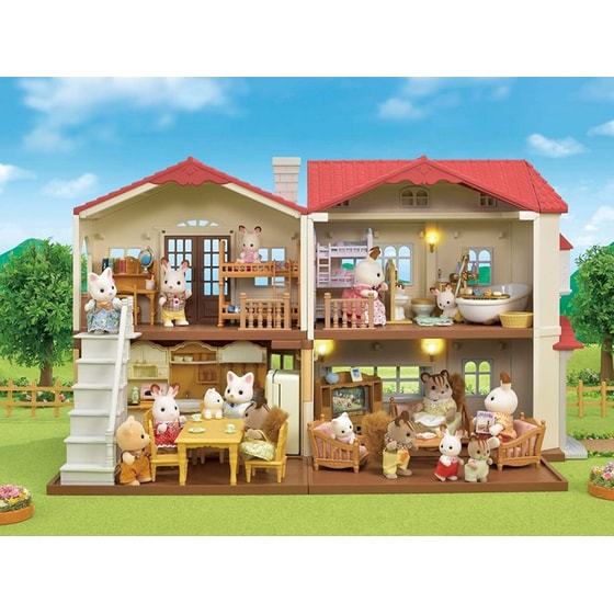 Παιχνίδι Μινιατούρα Sylvanian Families: Σπίτι στο Χωριό με Κόκκινη Σκεπή - Red Roof Country Starter Home (5302) image 10