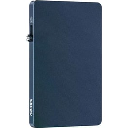 Θήκη Καρτών Valenta Αλουμινίου Blue Titanium