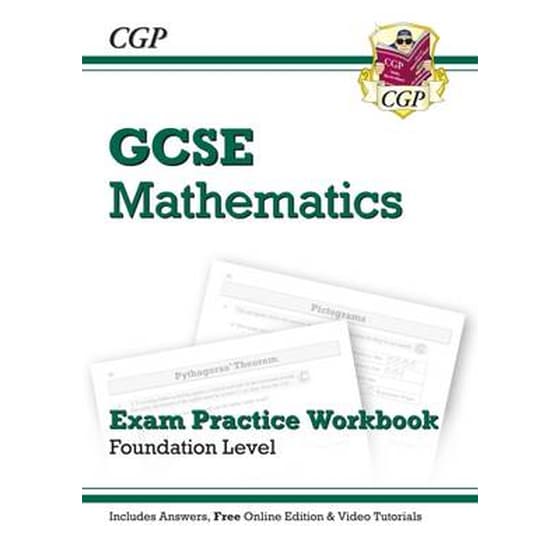 GCSE Maths Exam Practice Workbook with answers and online edition - Foundation (A*-G Resits) image 0