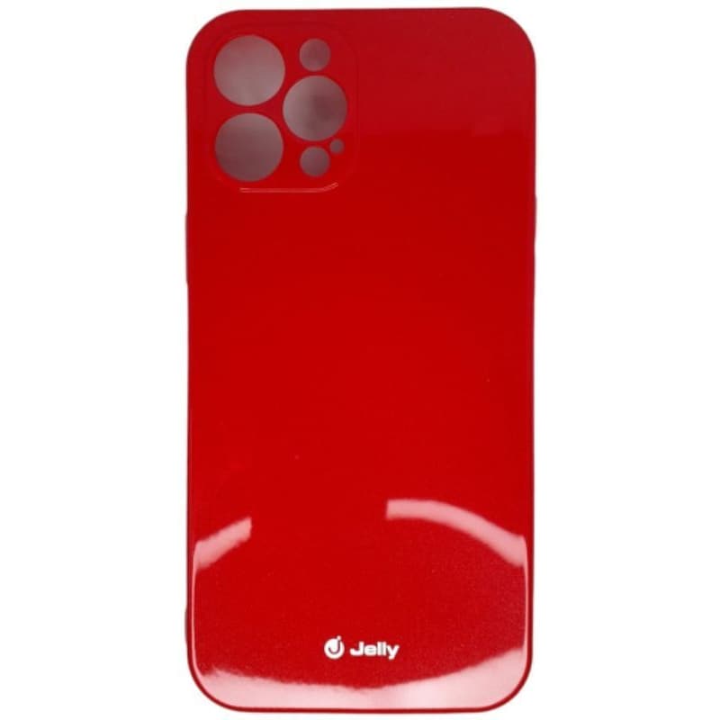 JELLY Θήκη Σιλικόνης Jelly Case Ισχυρής Αντοχής Κόκκινη (iphone 12 Pro Max) + Δωρο Touchpen