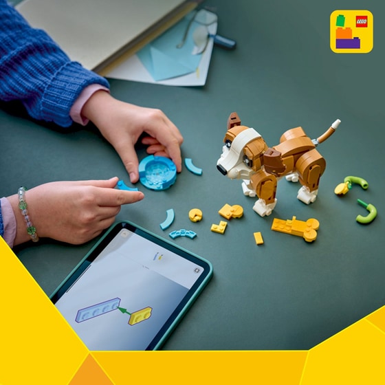 LEGO® Creator 3 σε 1 Χαριτωμένα Ζώα Παιχνιδιάρικο Κουτάβι (31382) image 7
