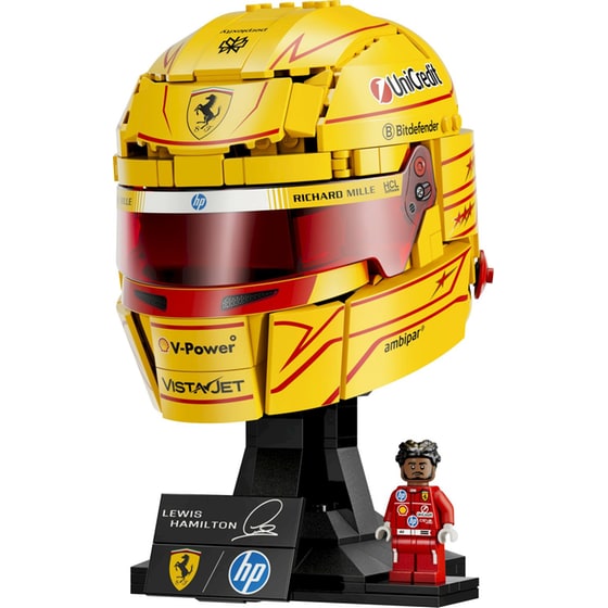 LEGO® Editions Scuderia Ferrari HP Lewis Hamilton Helmet (43022) image 1