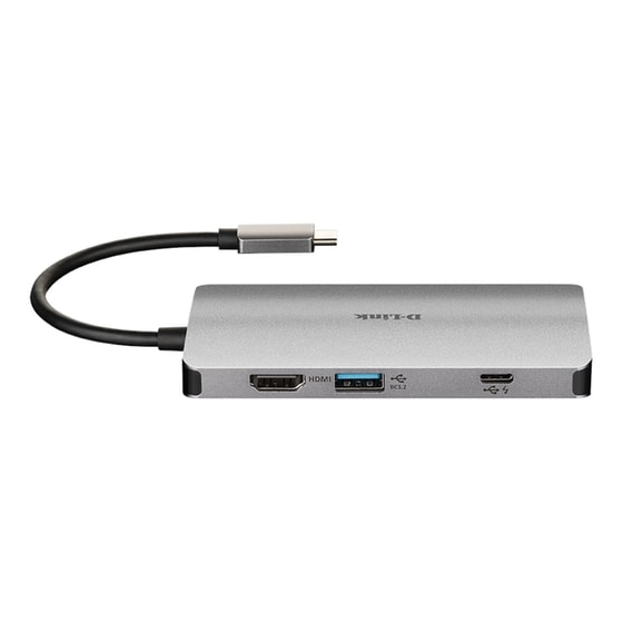 D-Link 8in1 USB-C Hub with HDMI/Ethernet/Card Reader/Power Delivery image 2