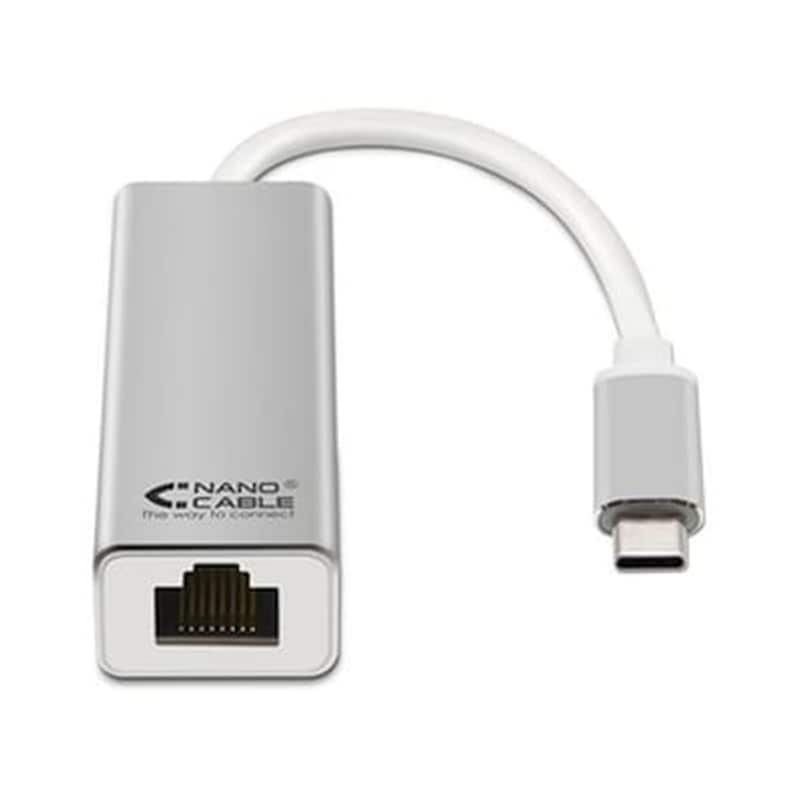 NANOCABLE Αντάπτορας NanoCable USB-C Male σε Ethernet Female