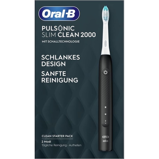 Ηλεκτρική Οδοντόβουρτσα ORAL-B PULSONIC Slim Clean 2000 - Μαύρο image 1