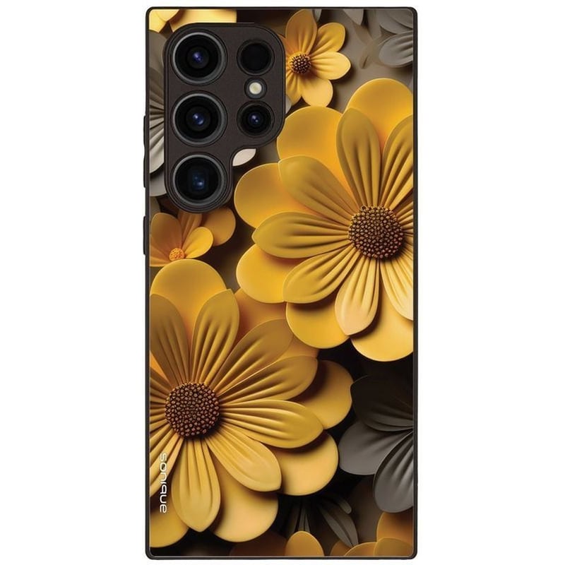 Θήκη Samsung Galaxy S24 Ultra - Sonique 3D Flower Series - Yellow