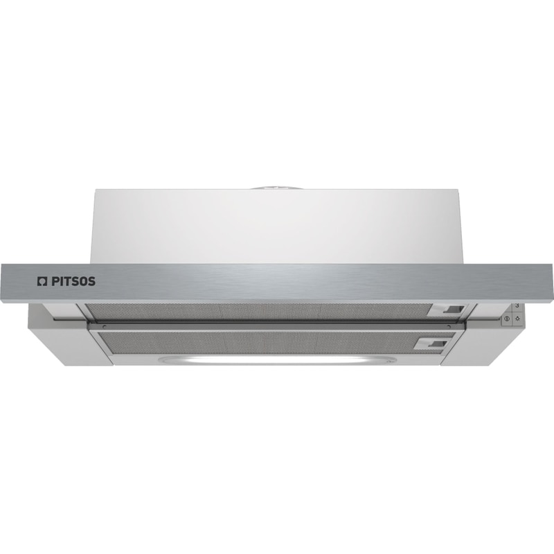 PITSOS 2MIB60T 60cm Inox Απορροφητήρας Συρόμενος φωτογραφία