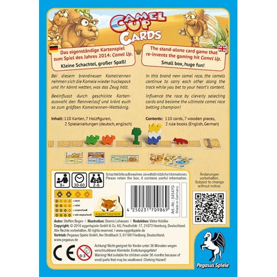 Επιτραπέζιο Παιχνίδι Pegasus Spiele Camel Up - Cards image 3