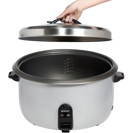 Παρασκευαστής Ρυζιού SOGO ARR-SS-10770 2950 W Ασημί image 4