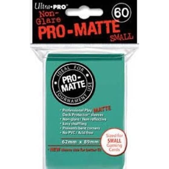 Ultra Pro - Pro Matte Small 60 Sleeves Aqua image 0