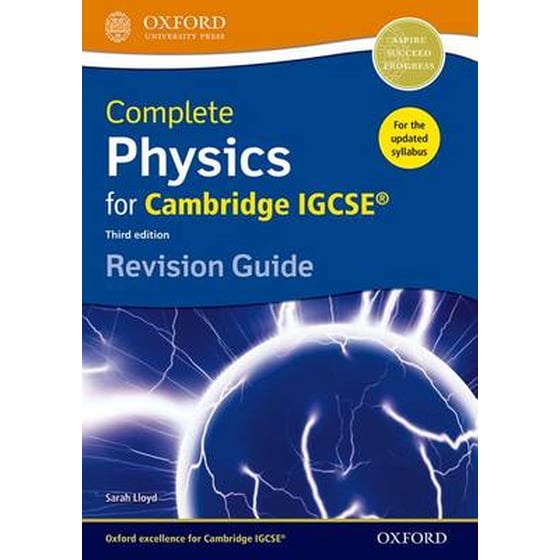 Complete Physics for Cambridge IGCSE (R) Revision Guide image 0