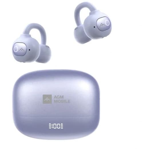 Ακουστικά Bluetooth AGM Motion Open Buds 1 - Purple image 0