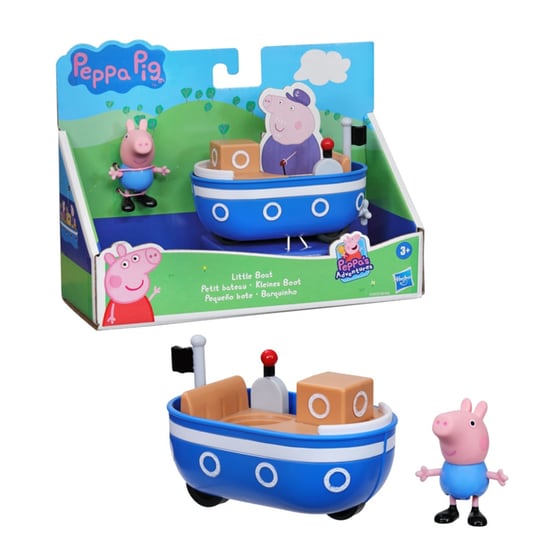 HASBRO Φιγούρες Peppa Pig Little Vehicles (3 Σχέδια) image 4