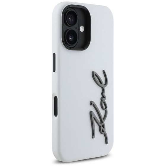 Θήκη Apple Iphone 16 -Karl Lagerfeld - Λευκό image 3