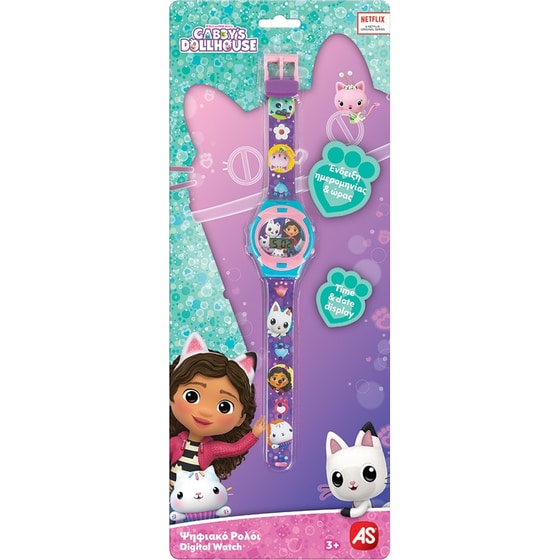 AS Παιδικό Ψηφιακό Ρολόι DreamWorks Gabby's Dollhouse image 6