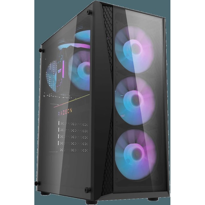 Κουτί Desktop DK352 Plus Midi Tower - Black