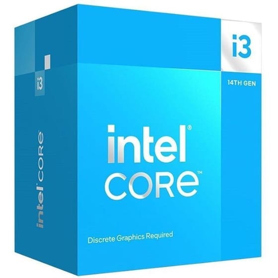 CPU Intel Core i3-14100F Raptor Lake 3.5 GHz 12MB image 0