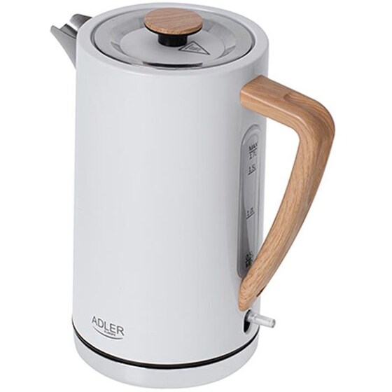 ADLER AD 1347W 2200 W 1.7 L Λευκό Βραστήρας image 2