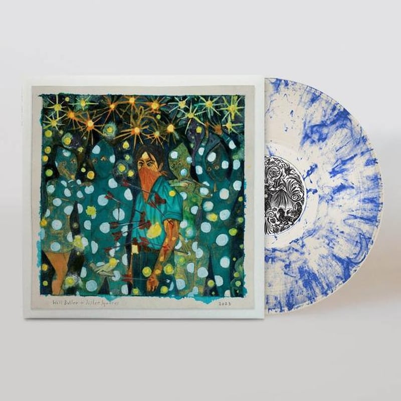 Will Butler Sister Squares (Natural/Blue Swirl)