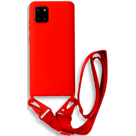 Θήκη Σιλικόνης Samsung Galaxy Note 10 Lite - Bodycell - Κόκκινο image 0