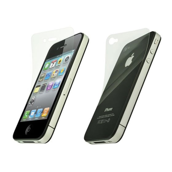 Προστατευτικό οθόνης Apple iPhone 4/iPhone 4S - Power Support Anti-Glare Film Set image 1