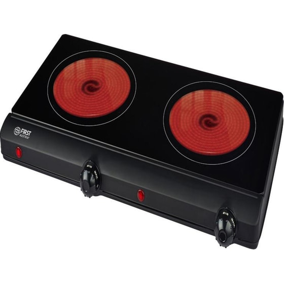Διπλή Επιτραπέζια Εστία Κεραμική FIRST AUSTRIA FA-5096-9 2500 W Μαύρο image 3
