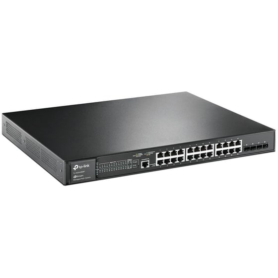 TP-LINK TL-SG3428MP JetStream Managed Switch L2 Gigabit Εthernet (10/100/1000 Mbps) 10-Port PoE+ image 1