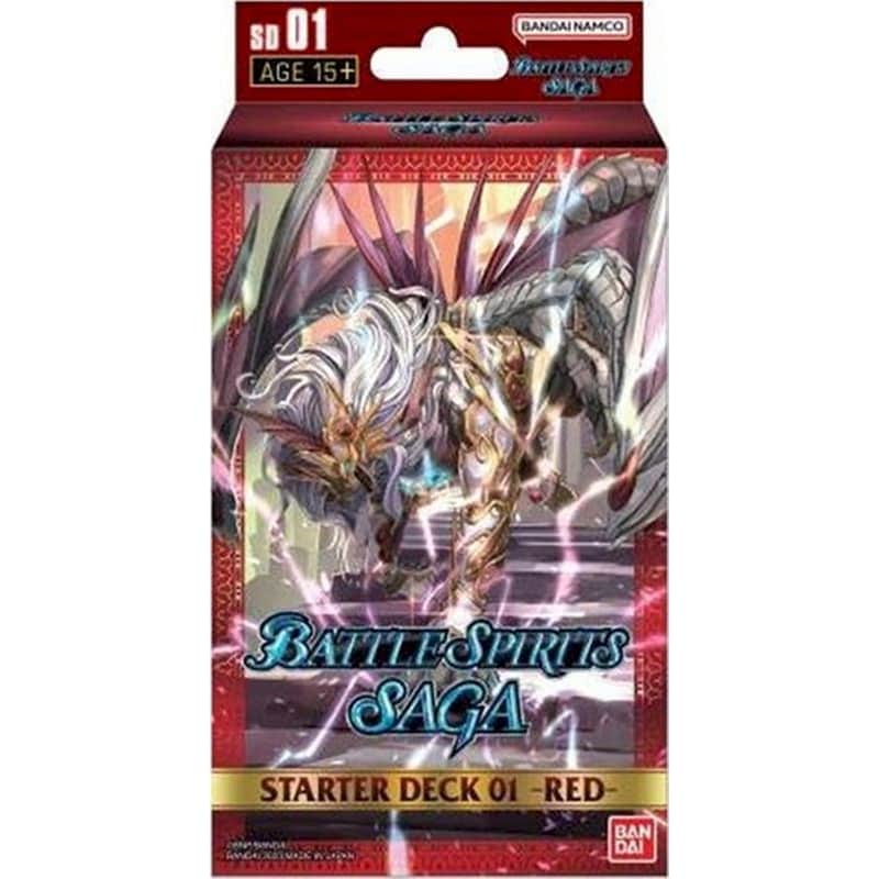 BANDAI Battle Spirits Saga SD01 Starter Deck: Dragon Onslaught