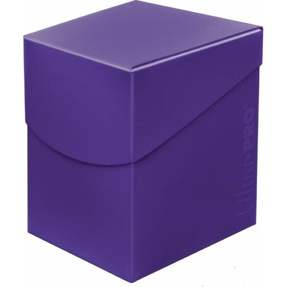 Ultra Pro Eclipse Royal Purple Deck Box Pro 100+ image 0
