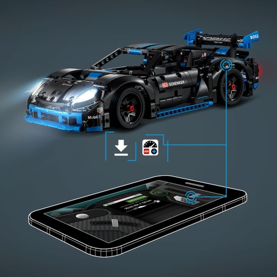 LEGO® Technic Porsche GT4 e-Performance Race Car (42176) image 9