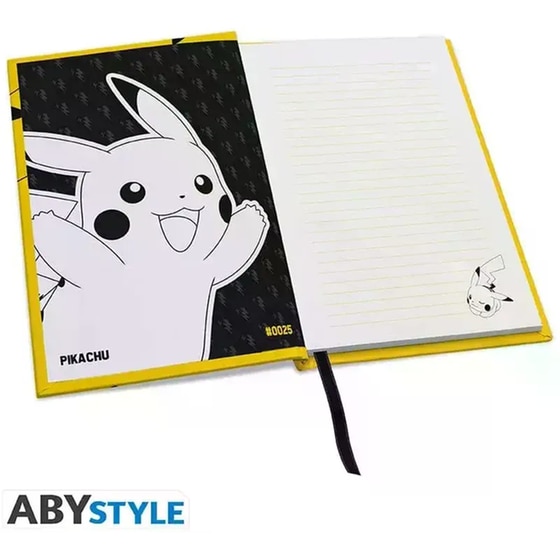 Pikachu Middle Σημειωματάριο Abystyle Pokémon Pikachu Premium A5 | Public