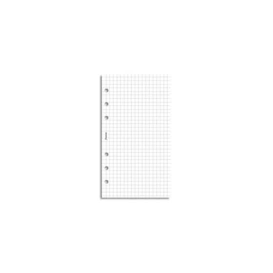 Ανταλλακτικό Χαρτί Filofax Personal White Quadrille image 0
