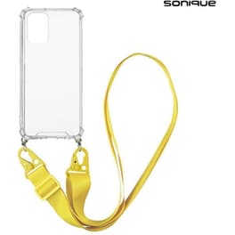 Θήκη Xiaomi Mi 11 Lite 4G / 11 Lite 5G / 11 Lite 5G NE - Sonique Armor Clear Με Κορδόνι - Μαύρο