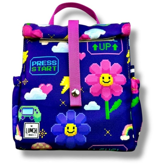 Τσαντάκι Φαγητού The Lunchbags Kids Flowers image 2
