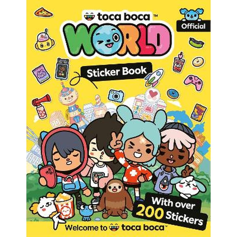 Toca Boca Sticker Book: Welcome To Toca Boca!