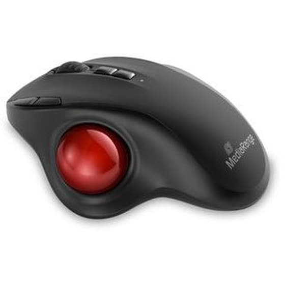 MediaRange Wireless Trackball MROS263 Ασύρματο Ποντίκι - Μαύρο image 2