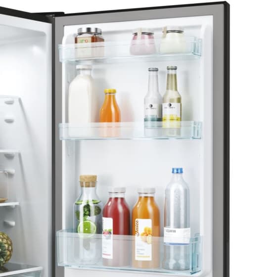 CANDY CCT3L517EB 260 Lt Μαύρο Ψυγειοκαταψύκτης image 6