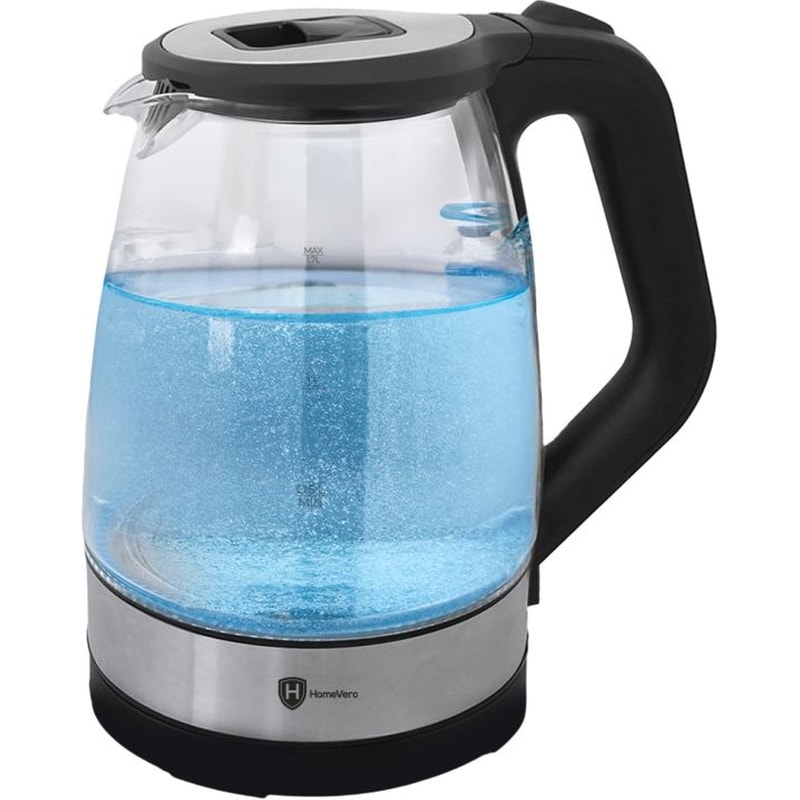 HOMEVERO HOMEVERO HV-GK1.7 1.7 L 2200 W Μαύρος Βραστήρας