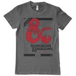 T-shirt Hybris Dungeons And Dragons 3 Volume - Γκρι