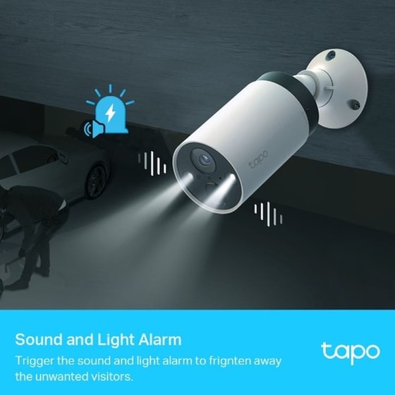 Ασύρματη IP Camera TP-Link Tapo C420 2K Bullet / Box Αδιάβροχη με WiFi image 2