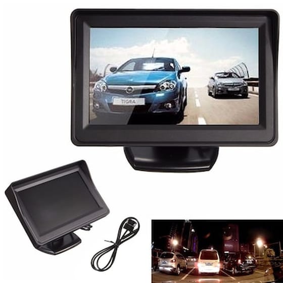 Car Rear View 4.3" Tft Lcd Monitor image 2