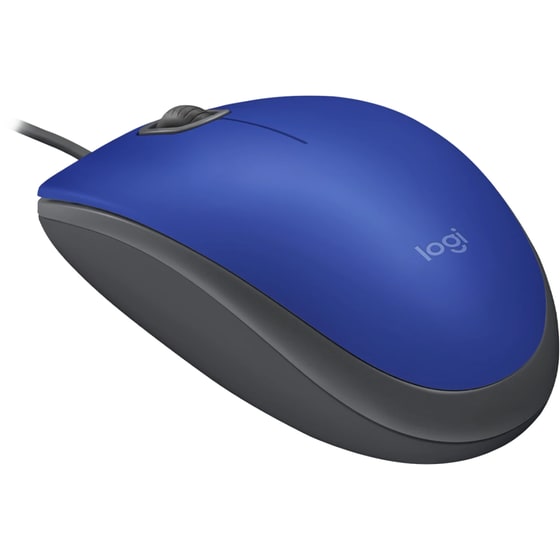 Logitech M110 Silent Ενσύρματο Ποντίκι Μπλε image 1