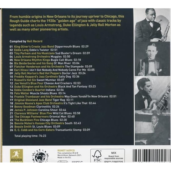 The Roots Of Jazz. The Rough Guide image 1
