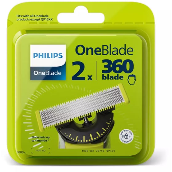 Ανταλλακτική Λεπίδα PHILIPS QP420/50 2 Τμχ image 0