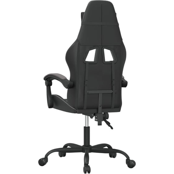 Καρέκλα Gaming VIDAXL 349547 από Τεχνητό Δέρμα - Μαύρο image 1