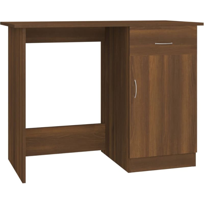 Γραφείο VidaXL από Επεξεργασμένο Ξύλο 100x50x76 cm - Καφέ Δρυς