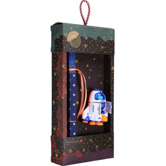 Λαμπάδα&nbsp;Synchronia&nbsp;Rocket&nbsp;Space&nbsp;Πύραυλος&nbsp;Orange image 2